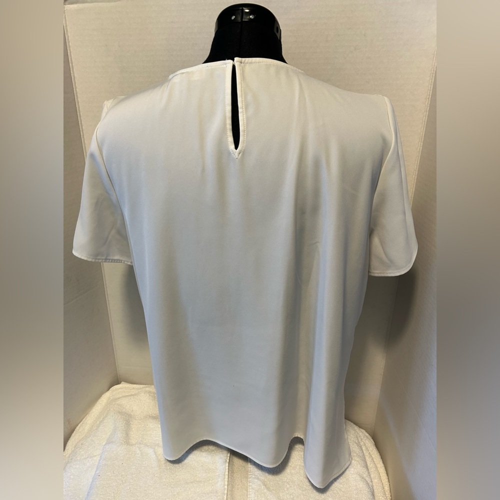 Eloquii Women's Black and White Blouse Size 16 - Picture 5 of 7